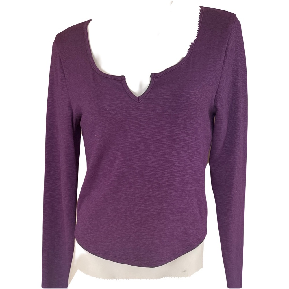 Madewell NWT Long Sleeve Purple Tee M